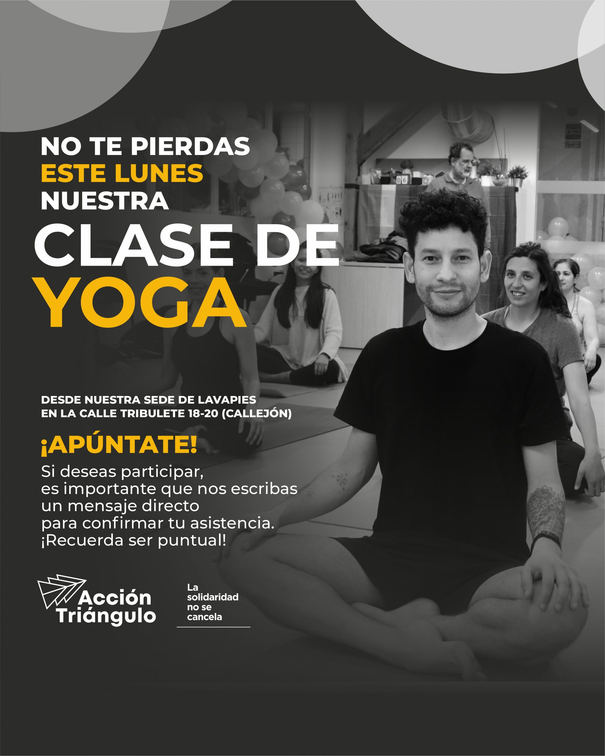 Clases de yoga con Rafa Hermoza